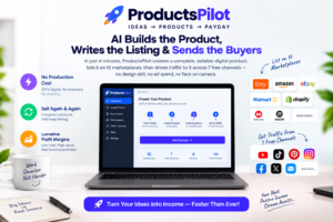 ProductsPilot Review 2026: Can AI Really Build Print-Ready Digital Products, Write the Listings, and Find the Buyers?