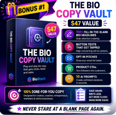 BioStack review 2026 premium link in bio page builder replacing monthly subscriptions with one time payment