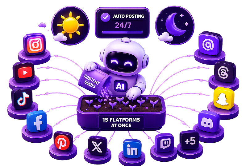 ContentClaw Review 2026 - AI audience builder dashboard showing TrendRadar viral intelligence, ContentForge content creation, and GrowthEngine autopilot publishing